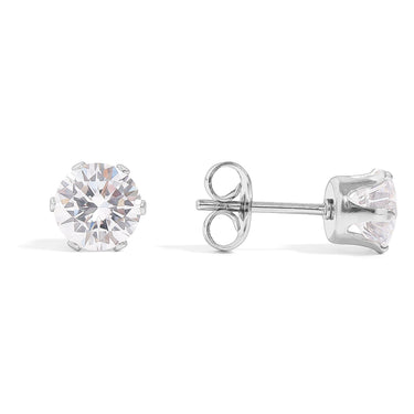 Boucles d'oreilles CZ en acier inoxydable/ERJ3158