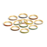 CZ Eternity Ring Lifestyle