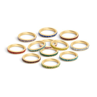 CZ Eternity Ring Lifestyle