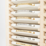 Affirmations Engraved Bracelet Display