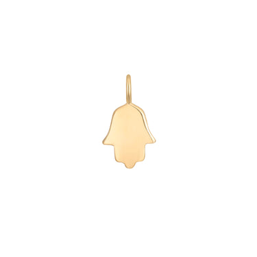 Permanent Jewelry 14K Solid Gold Hamsa Hand Charm / PMJ1015