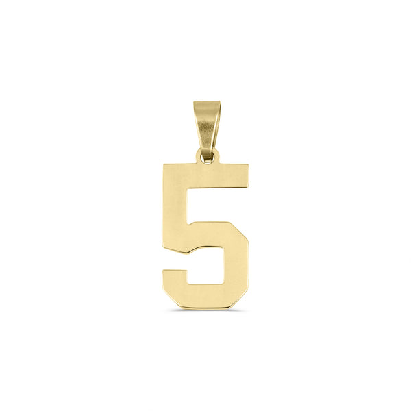 CHANEL - The new ETERNAL N°5 necklace in BEIGE GOLD is inspired by  Gabrielle Chanel's favorite number. Set with a center diamond accompanied  by stones tracing the shape of a 5, it