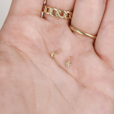 Permanent Jewelry 14K Solid Gold Star Charm / PMJ1016