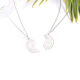 Stainless Steel Best Friend Break Apart Friendship Necklace