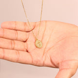 Medallion Cross Charm Lifestyle