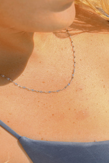 Lip Chain Necklace Lifestyle