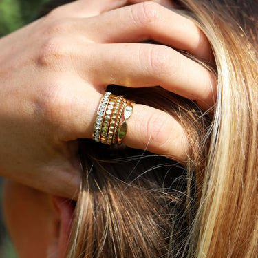 CZ Eternity Ring Lifestyle