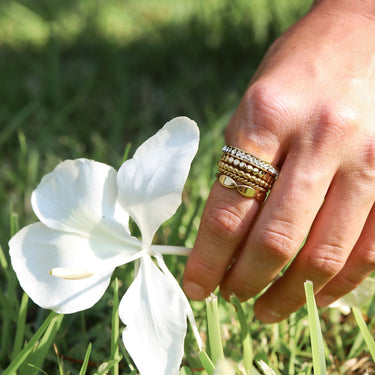 CZ Eternity Ring Lifestyle