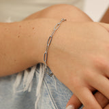 Paperclip Chain Bracelet Lifestyle