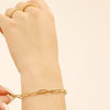 Stainless Steel Paperclip Chain Bracelet / BRJ9083