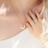 Butterfly Cutout Necklace Lifestyle