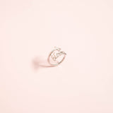 18K Gold PVD Stainless Steel Adjustable "Blessed" Ring