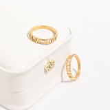 Love stacking ring 