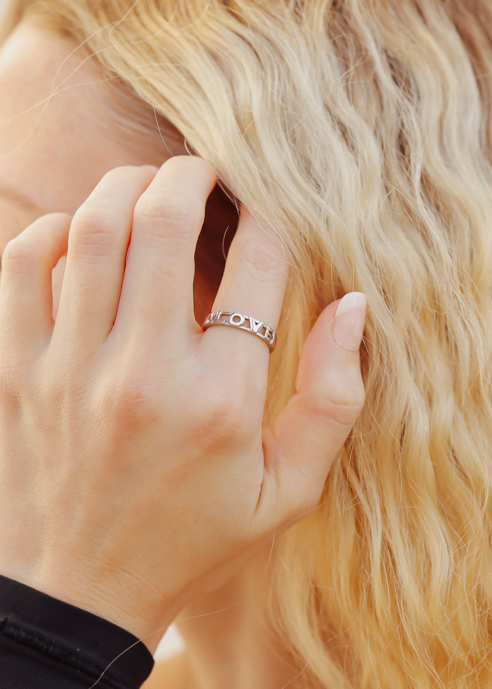 Love stacking ring 