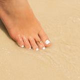 Wave Toe Ring