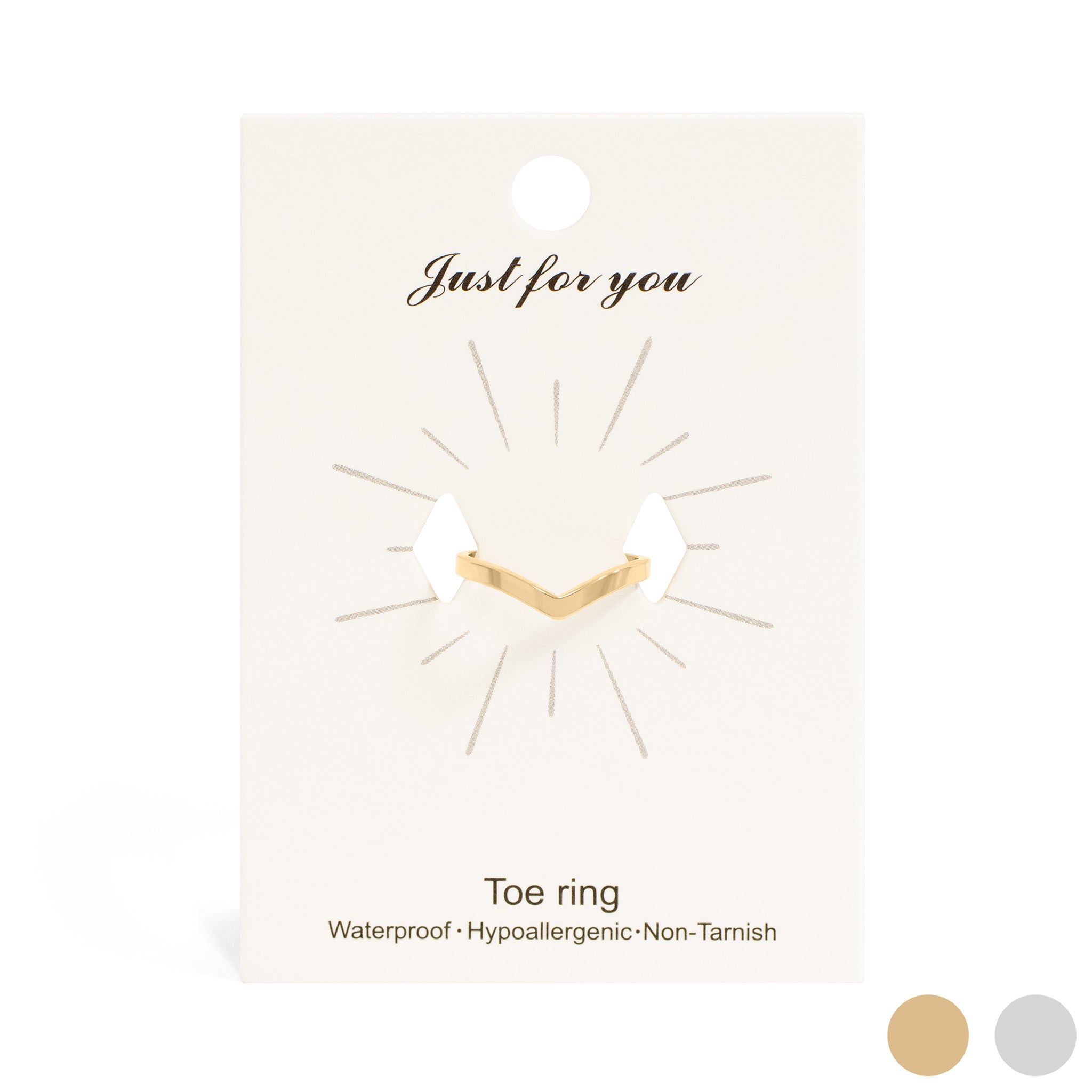Stainless Steel Point Toe Ring