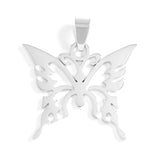 Cutout Butterfly Pendant Scale