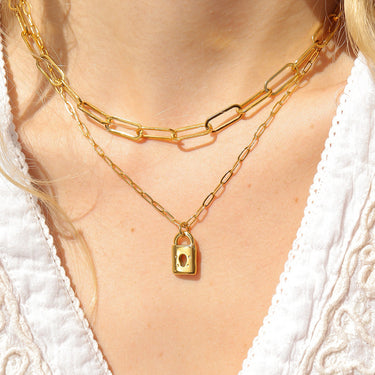 Padlock Charm
