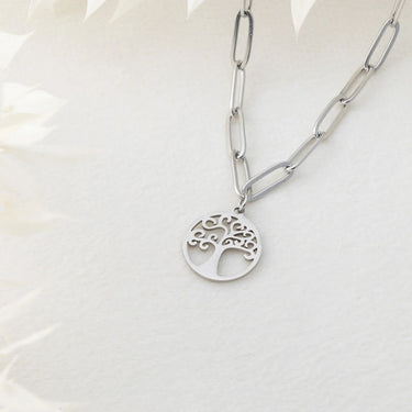 Wholesale jewelry 18K Gold PVD Stainless Steel Tree Of Life Charm- stainless studio 