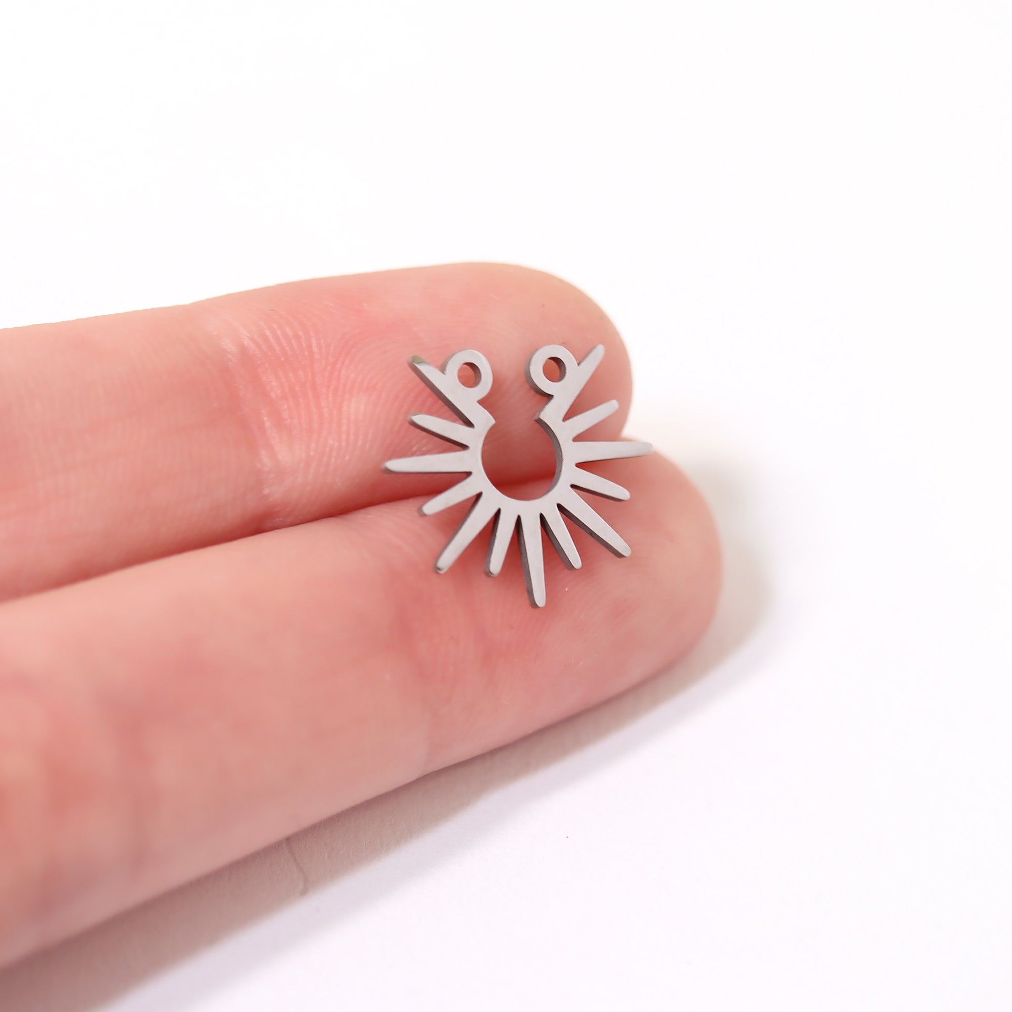 18K PVD PVD de acero inoxidable Sun Charm/PDL0079