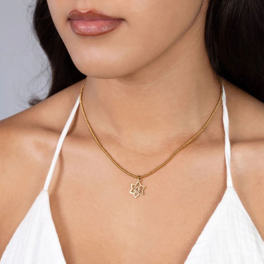 Gold Beaded Necklace