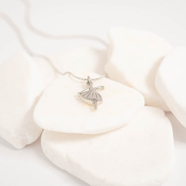 18K Gold PVD Stainless Steel Ballerina Charm / PDL0094
