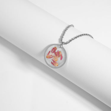 Open Back Circle Bezel Pendant