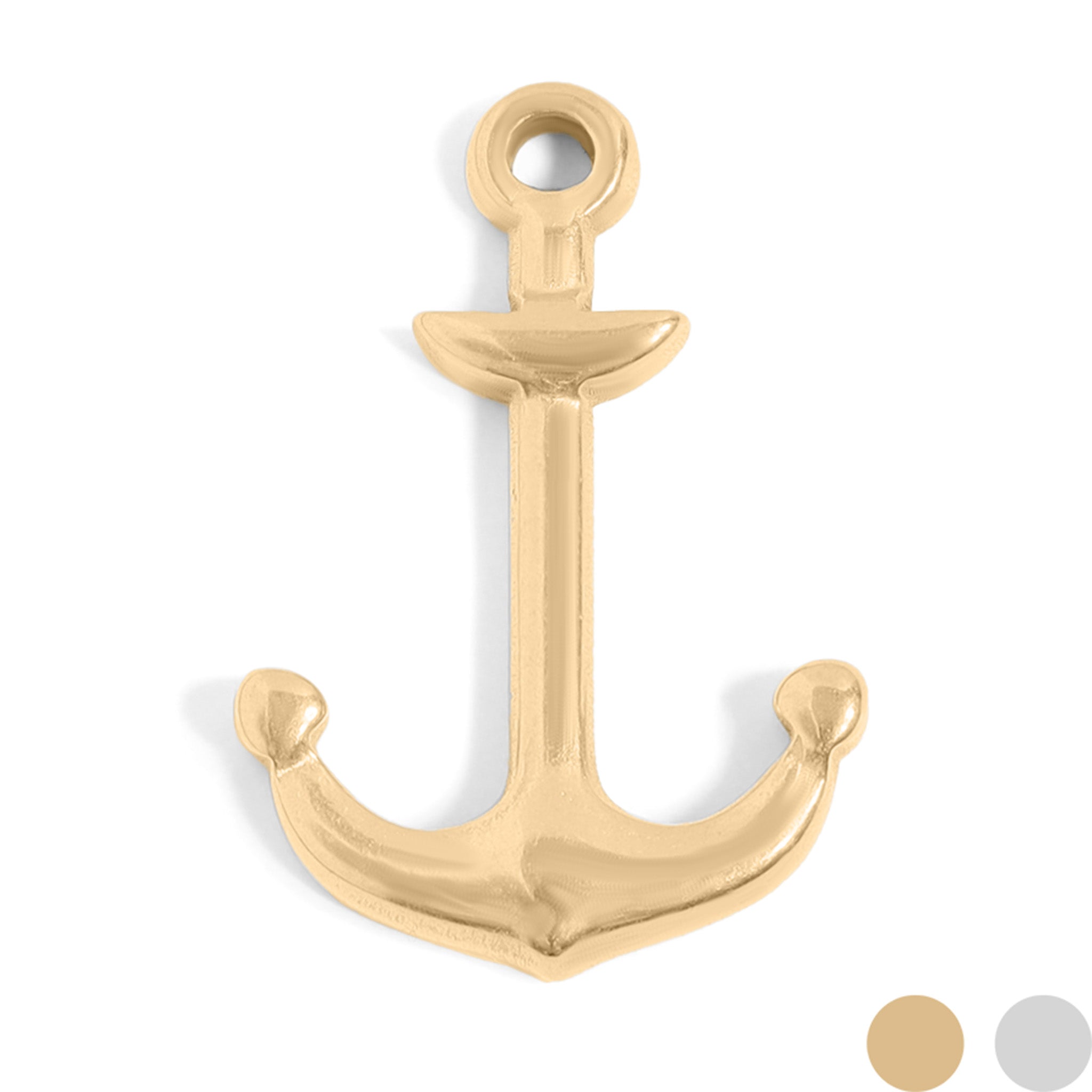 Stainless Steel Anchor Charm