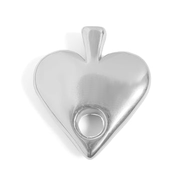 Stainless Steel Spade Charm