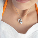 18K Gold PVD Stainless Steel Heart Charm Set