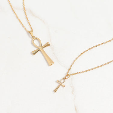 Stainless steel Awkh Cross