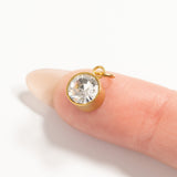 Round Birthstone Charm Scale