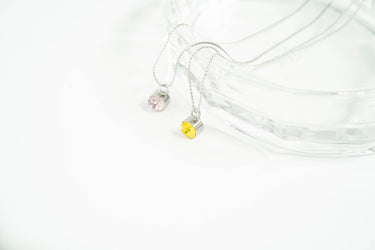 Round Birthstone Charm