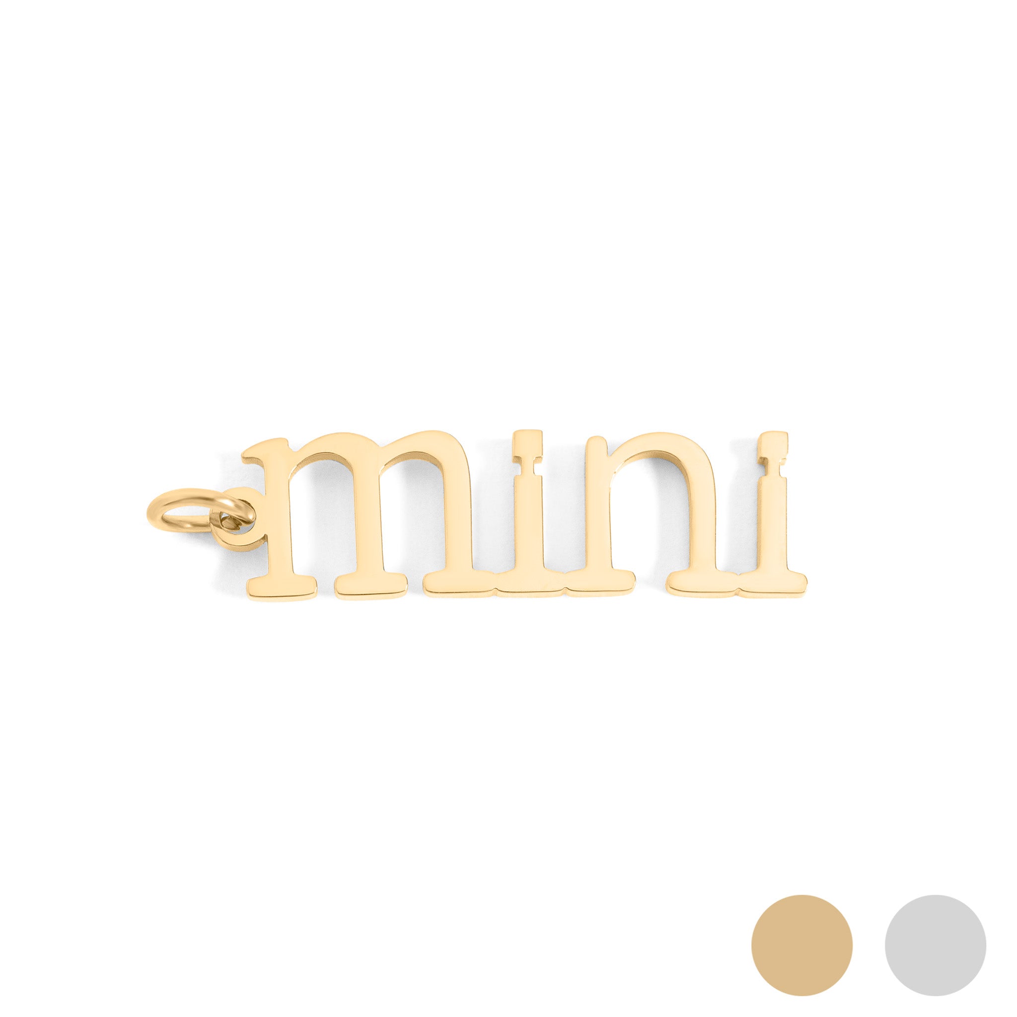 18K Gold PVD Stainless Steel Mini Charm