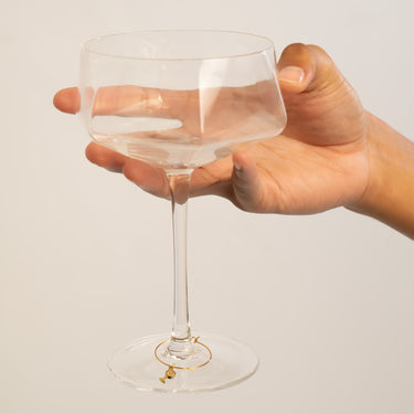 Stainless Steel Wine Glass Charm
