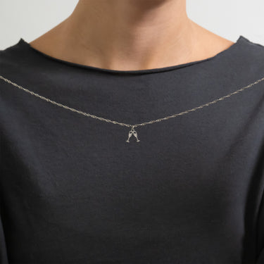 Stainless Steel Champagne Cheers Charm