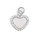 Mother of Pearl Heart Charm