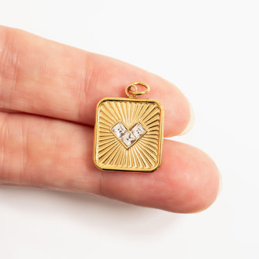 Gold / Heart Pendant / PDL0305