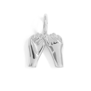 Silver / Pinky Promise Charm / PDL0315