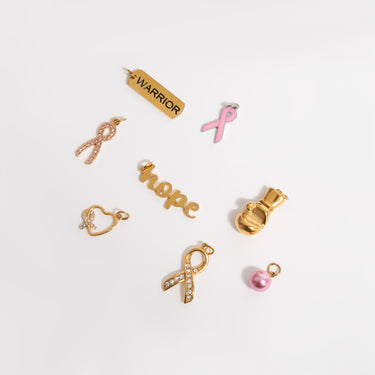Pink Pearl Charm