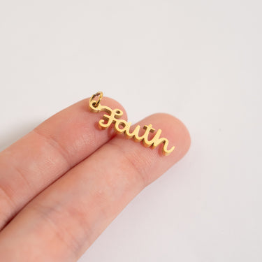 Scale Faith Charm