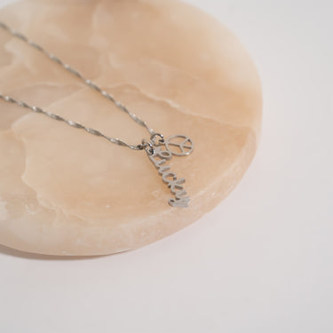 Silver / 18K Gold PVD Stainless Steel Lucky Charm