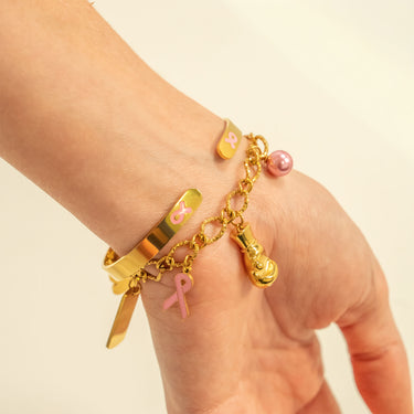 Adjustable Bangle F*ck Cancer