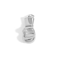 Wholesale jewelry 18K Gold PVD Stainless Steel Boxing Glove Charm- stainless main 