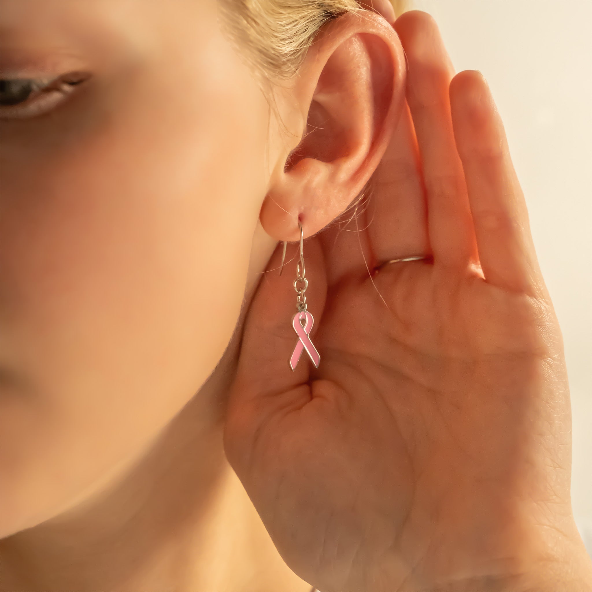 Cancer Ribbon Charm