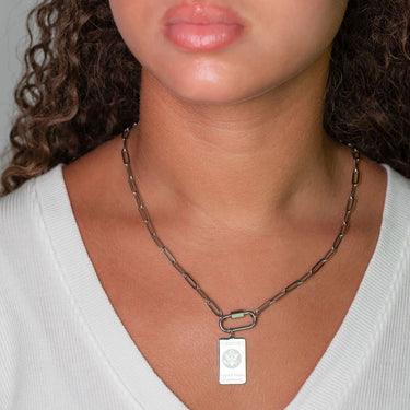 Silver Passport Charm