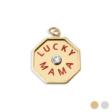 18K Gold PVD Stainless Steel Lucky Mama Charm / PDL0363