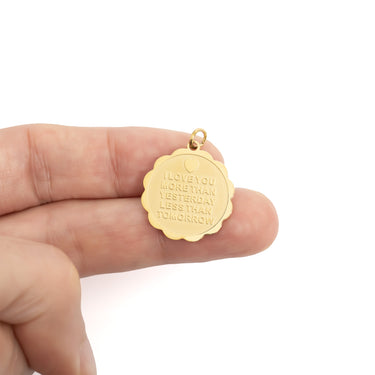 I Love You More Charm