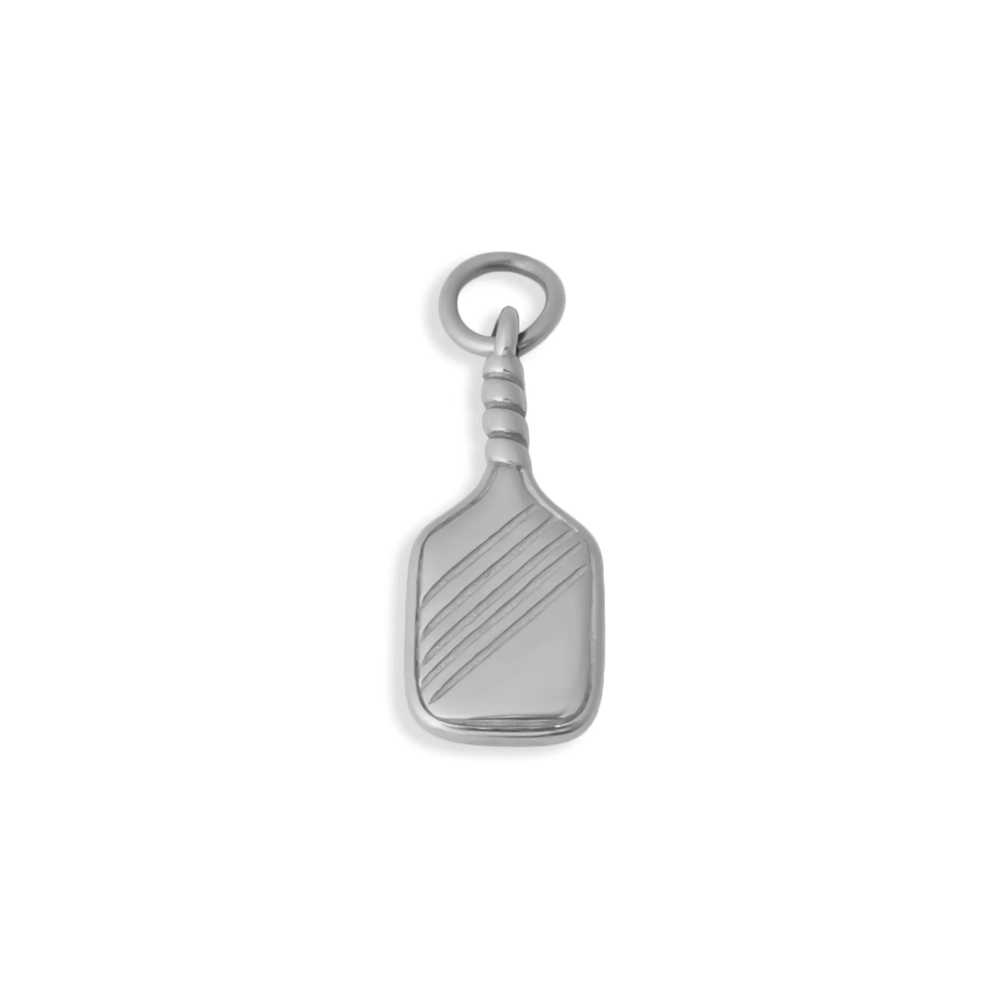 18K Gold PVD Stainless Steel Pickleball Charm / PDL0370
