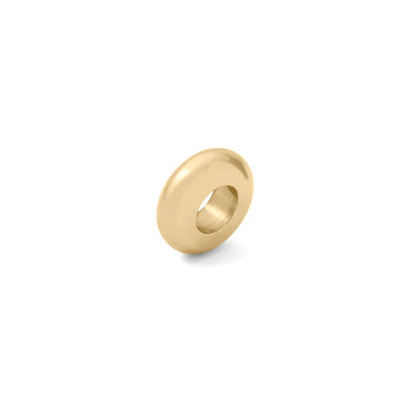 Gold Rounded Spacer Bead